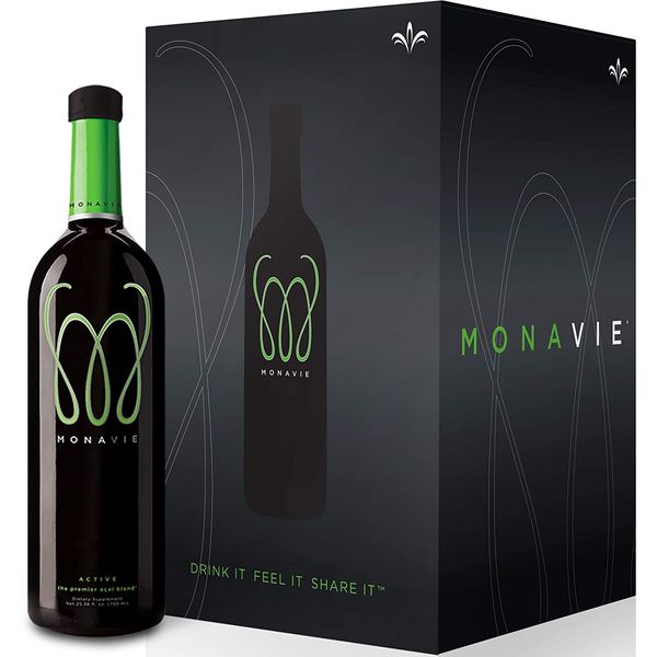 Monavie Acitve, 1 Case | 4 Bottles, 25.3oz Each