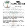 Iota Carrageenan 8oz (227 Grams)