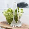 Zeal G205G Salad Servers, Sage Green