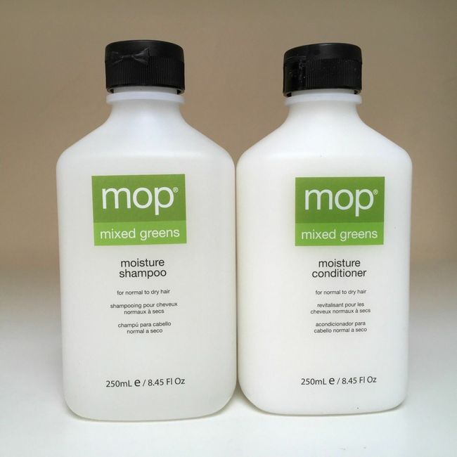 Mop Mixed Greens Moisture Shampoo Conditioner Duo 8.45 oz each   new fresh