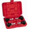 SPI 91-339-2 Machinist's Jack Set with 4 Jacks & Case: Adjustable 3" to 4" High