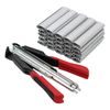 Spring Loaded Hog Ring Pliers Kit with 2500pcs Hog Rings Automatic Fencing Ma...