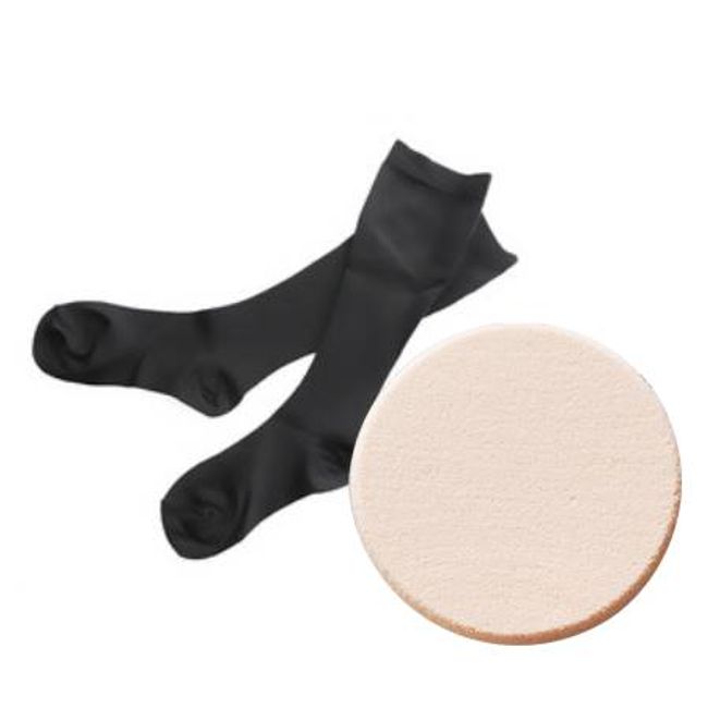Free Shipping Makeup Sponge Present Spa Treatment Leg Drainage Size L 1 pair