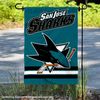 San Jose Sharks Double Sided Garden Flag