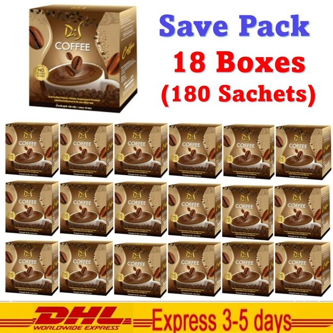 18X Di S Coffee Dietary Supplement Instant Powder 0% Sugar No Trans Fat New