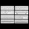 Coollooda Ruler Stencil Sheet Drafting Template for Elementary School Students Children Notebook Drawing Drawing Multifunction DIY Drawing Tool