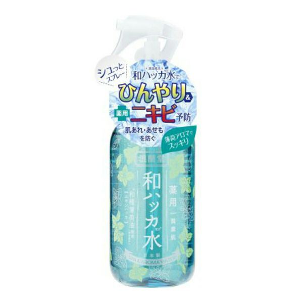 Night Market★ Eligible for purchases over 2,000 yen Cosmetex Roland Jinsuhada Medicated Japanese Peppermint Water Mist 250ml