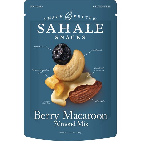 Sahale Snacks Berry Macaroon Almond, Trail Mix, 7 Ounces