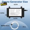 Ozone Generator for Cold Plunge 1000Mg/H Ozone Generator for Water Keep Cold....