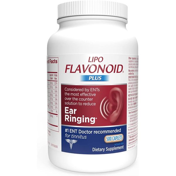 Lipo Flavonoid Plus Unique Ear Health 500 Caplets