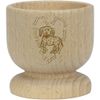 'Dog Paradise Surrounded by Bones' Wooden Egg Cup (EC00025587)