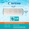 Hurricane 2 Pack HF8610-01 Advanced Pool and Spa Filter Cartridge Replacement