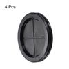 uxcell Rubber Grommets Round Double Sided Mount Diameter 80mm Inner Diameter 70mm Wire Protection 4pcs
