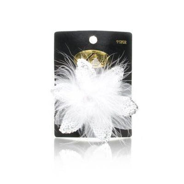 Zhoe Sequin Maribu Barrette Silver