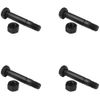 1-3865 Qty 4: 2" x 5/16" Shear Pin with Nut Fits Snapper