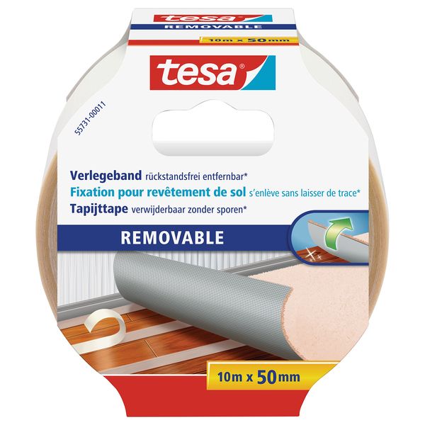 tesa Flooring Tape Residue-Free Removal