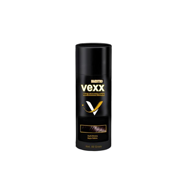 Vexx 50 Gr. Koyu Kahverengi Topik Saç Tozu Hair Fiber