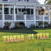 Beistle Number 6 Yard Sign with Metal Stakes