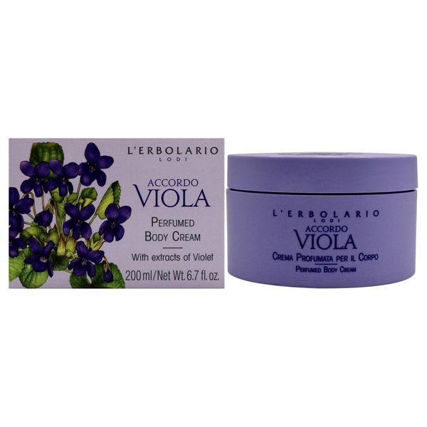 L 'erbolario accordo viola crema per il Corpo, 1er Pack (1 X 200 ML)