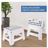 Marksman Folding Step Stool, Black, 23 x 19 x 19 (W x H x D) cm