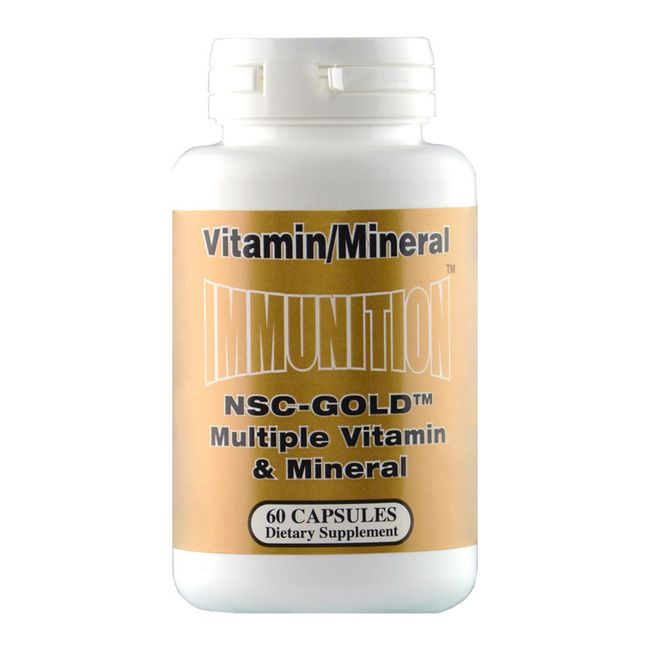 NSC-GOLD Multiple Vitamin/Mineral, 60 Caps