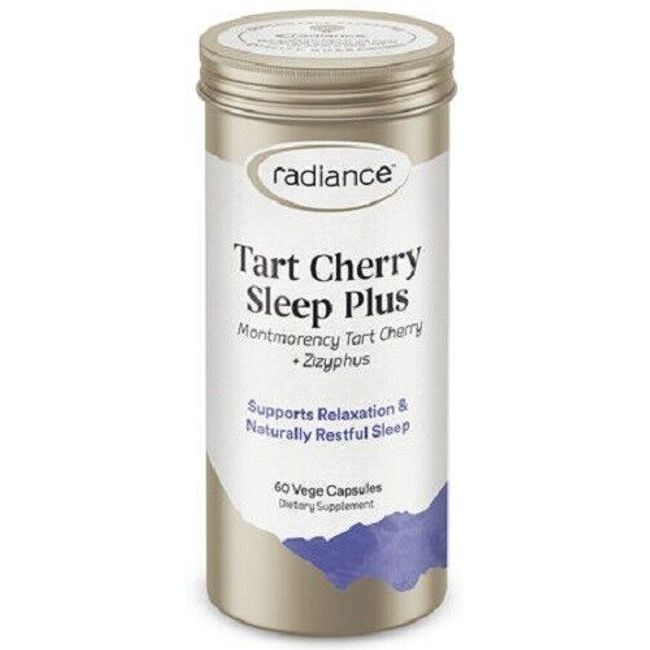 Radiance Tart Cherry Sleep Plus Capsules 60  - made in NZ