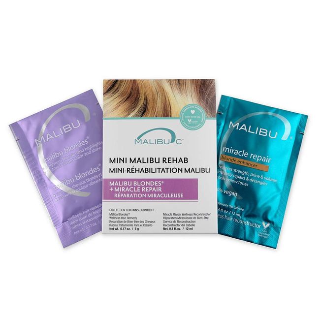 Malibu C Mini Malibu Rehab Malibu Blondes and Miracle Repair Set