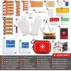 Mini First Aid Kit,100 Pcs w/ Hard Shell Case for Travel,Home,Office,Camping,Car
