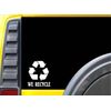 We Recycle sticker L029 6" vinyl decal