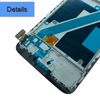 New Amoled Touch Screen Assembly Compatible with OnePlus 5T A5010 Replacement Display Digitizer Black + Adhesive + Tools (with Frame)