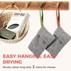 ZOMCHI 2 Pieces Soap Bags, Soap Savers for Bar Soap, Soap Bar Pouch for Deep Exfoliating,Soap Sock for Use in Shower