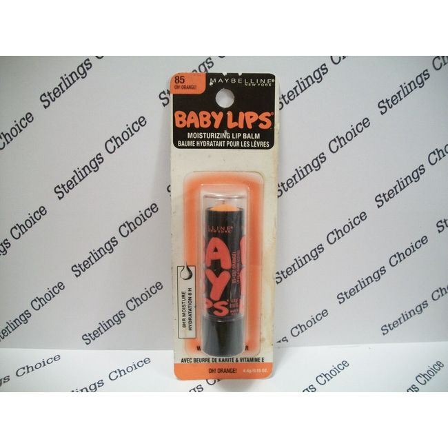 Maybelline Baby Lips Moisturizing Lip Balm #85 Oh Orange