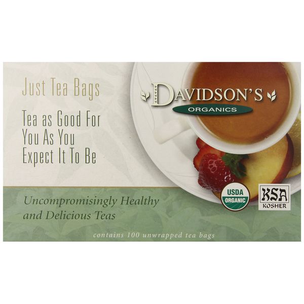 Davidson's Organics, Ginger Spice, 100-count Unwrapped Tea Bags