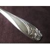 DAFFODIL Mid Century Modern Serving Fork Silverplate Rogers 1950 No Monogram