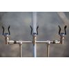 SOLAR TACKLE P1 CENTRE-LOC ADJUSTABLE BACK REST (STANDARD) STAINLESS STEEL