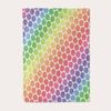 KnBoB Flannel Blanket Throw, Fall Throw Blanket 80×120CM for Couch Multicolor Rainbow Dots Pattern