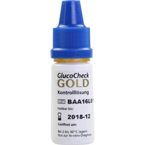 Gluco Check Gold Control Solution High..