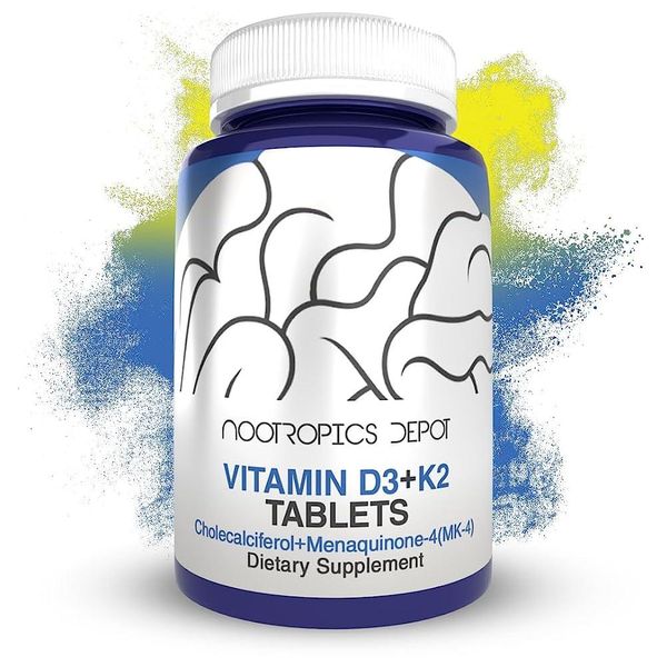 Nootropics Depot Vitamin D3 K2 Vitamin C - 60