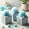 Creavvee Decoupage Tissue Paper 28 Sheets 50x70 cm Light Blue