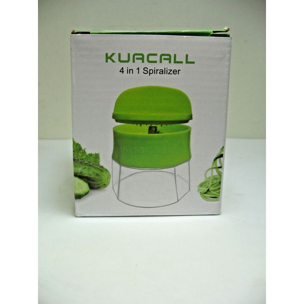 Kuacall 4 in 1 Spiralizer Vegetable Slicer NEW