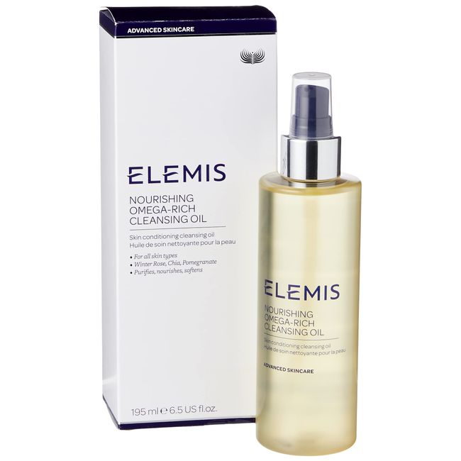 ELEMIS Nourishing Omega-Rich Cleansing Oil; Skin Conditioning Cleansing Oil, 6.5 Fl Oz