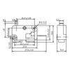 sourcing map XV-15-1A25 SPST NO 2 Pole Push Button Action Micro Switch For Microwave Oven Door