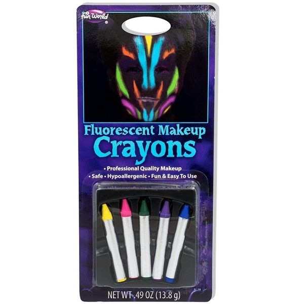 Fluorescent Makeup Crayons Kit Standard