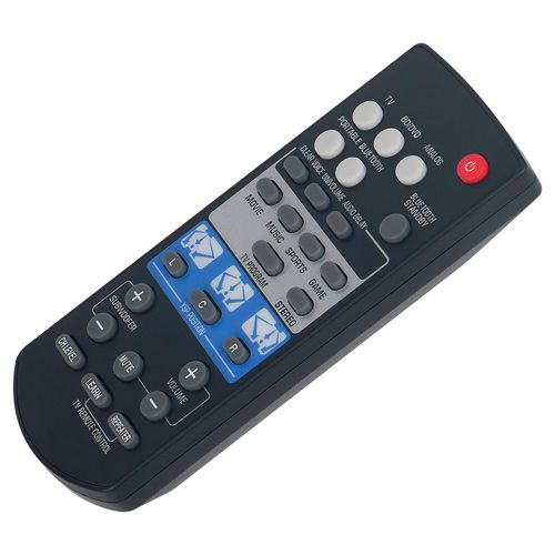 FSR80 Replacement WINFLIKE Remote Control Suit for Yamaha ZG80760 Soundbar YSP-1400 Home Theater System YSP1400 YSP1400BL YSP-1400BL