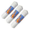 Omnipure K5555-BB DI RESIN 2"x10" Deionizing Mixed Bed Filter 1/4"NPT 3PACK