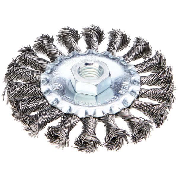 4" M14 Wire Wheel Brush