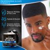 Mens Face Moisturizer Cream - Anti Aging Cream for Men with Collagen, Retinol, Vitamins E, Jojoba Oil - Mens Face Lotion - Mens Skin Care - Facial Eye Wrinkle Cream - Day & Night - Made in USA, 4 oz