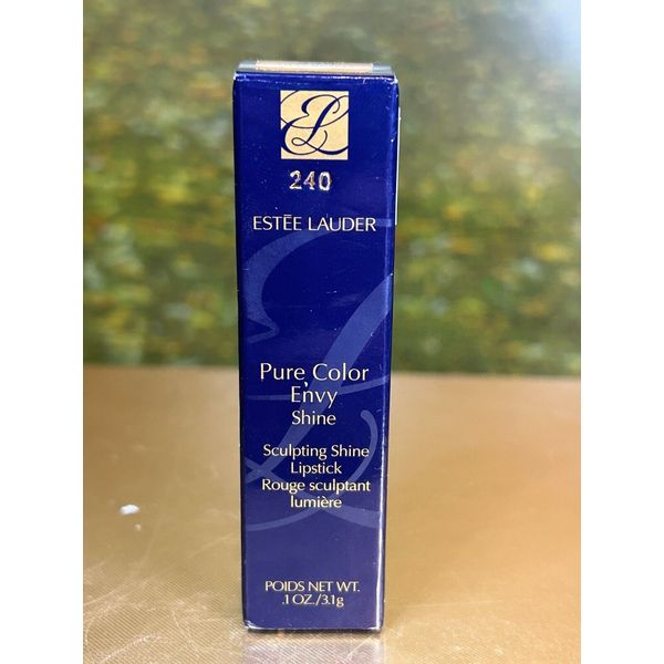 ESTEE LAUDER PURE COLOR ENVY SHINE LIPSTICK 3.1G 240 CHARMED (NEW WITH BOX)