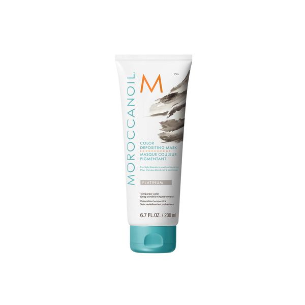 Moroccanoil Color Depositing Mask, Platinum, 6.7 oz