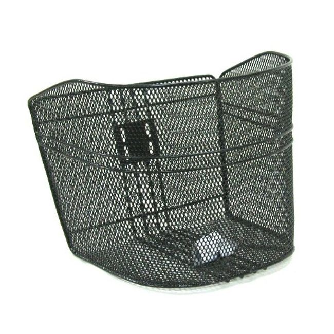 Line D Type Mesh Front Basket (Medium) Black 18031, For Bicycles